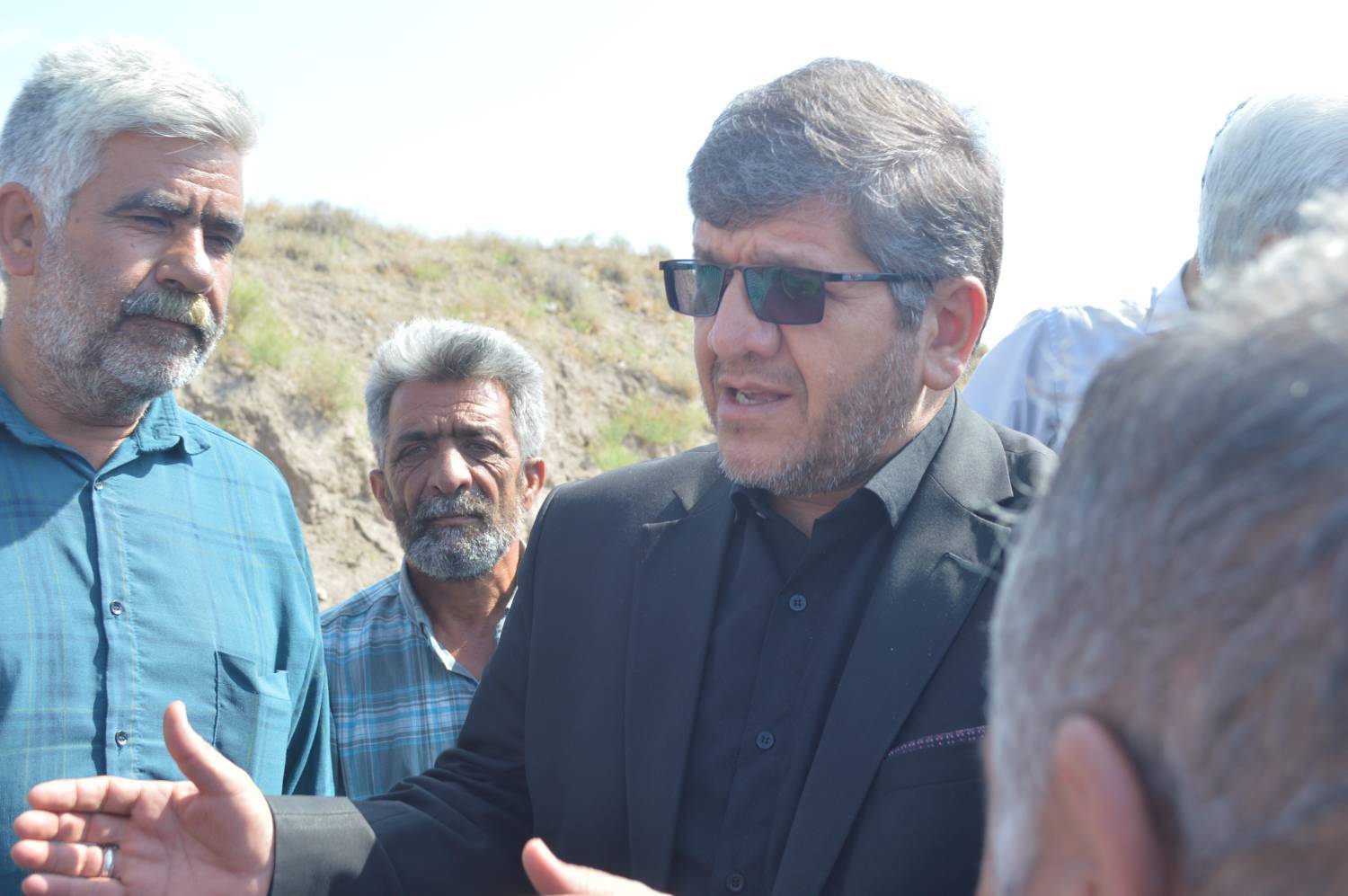 بازدید جبارعلی از محور ریلی تبریز جلفا