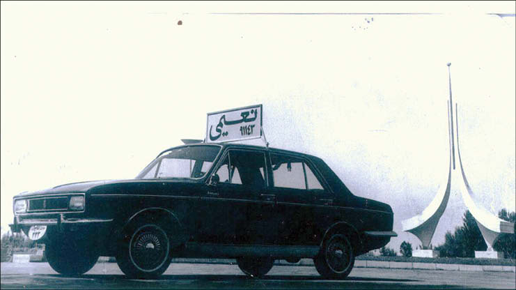 خودرو پیکان قدیمی