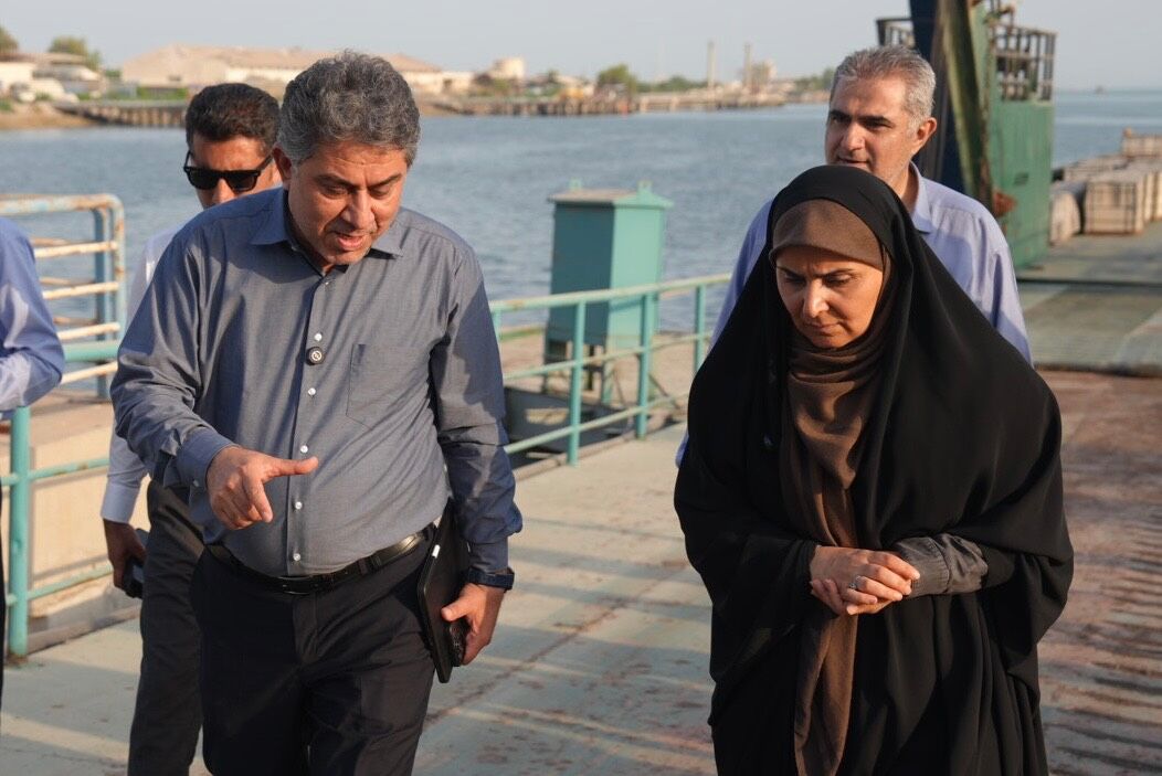 بازدید از بندر شهید باهنر