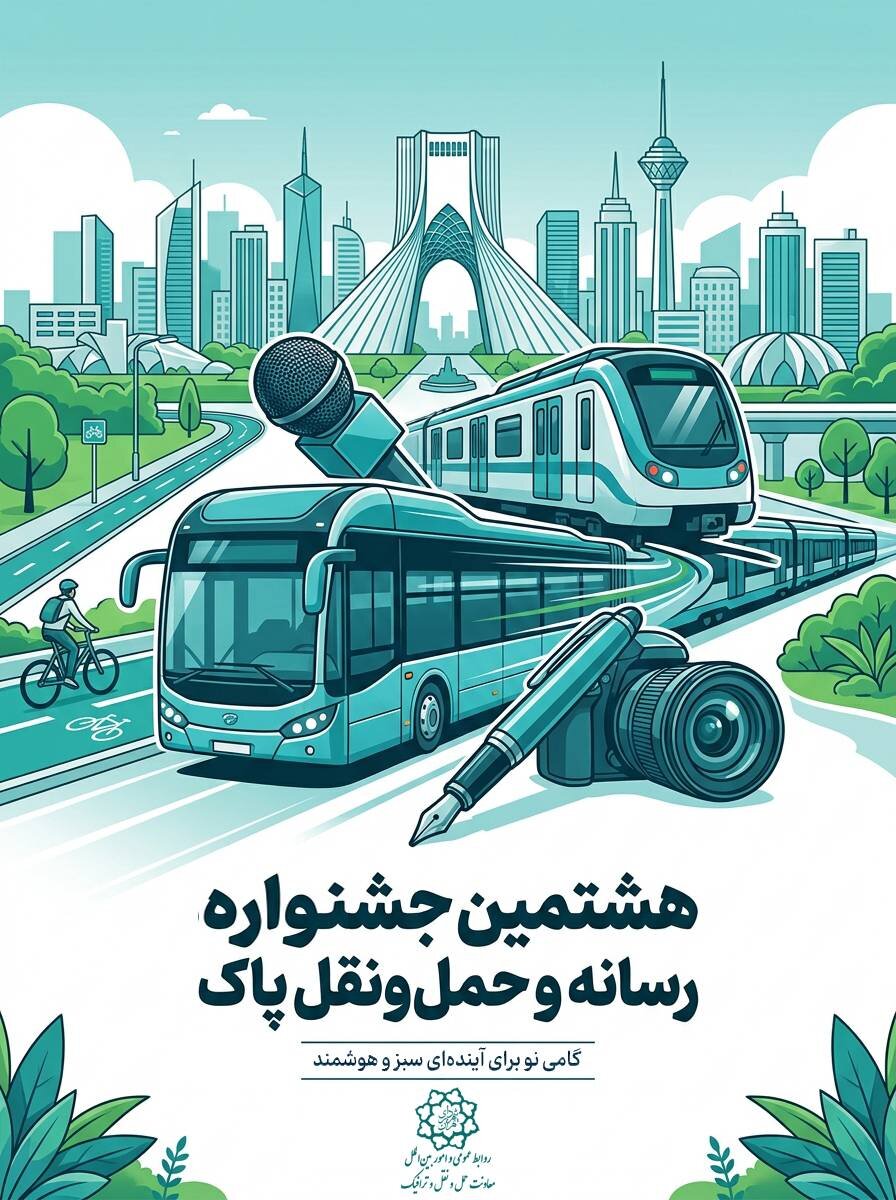 هشتمین جشنواره رسانه و حمل و نقل پاک