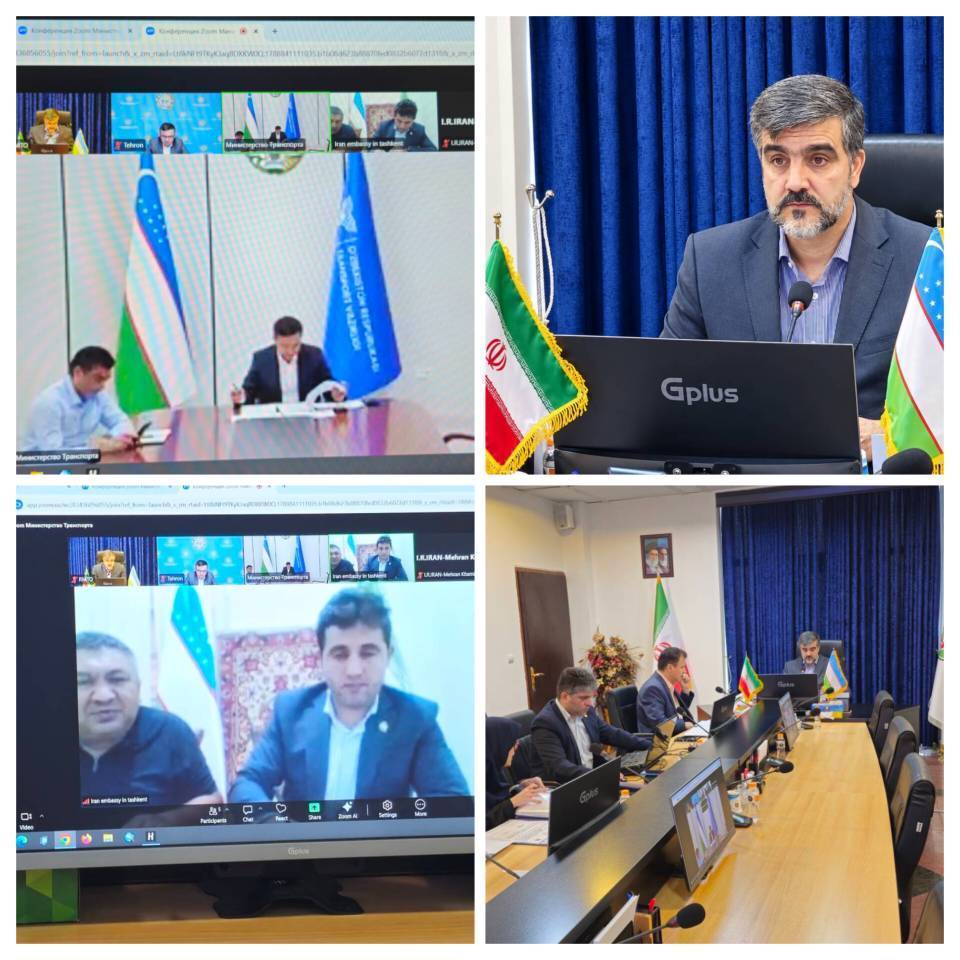نشست مجازی ایران و ازبکستان