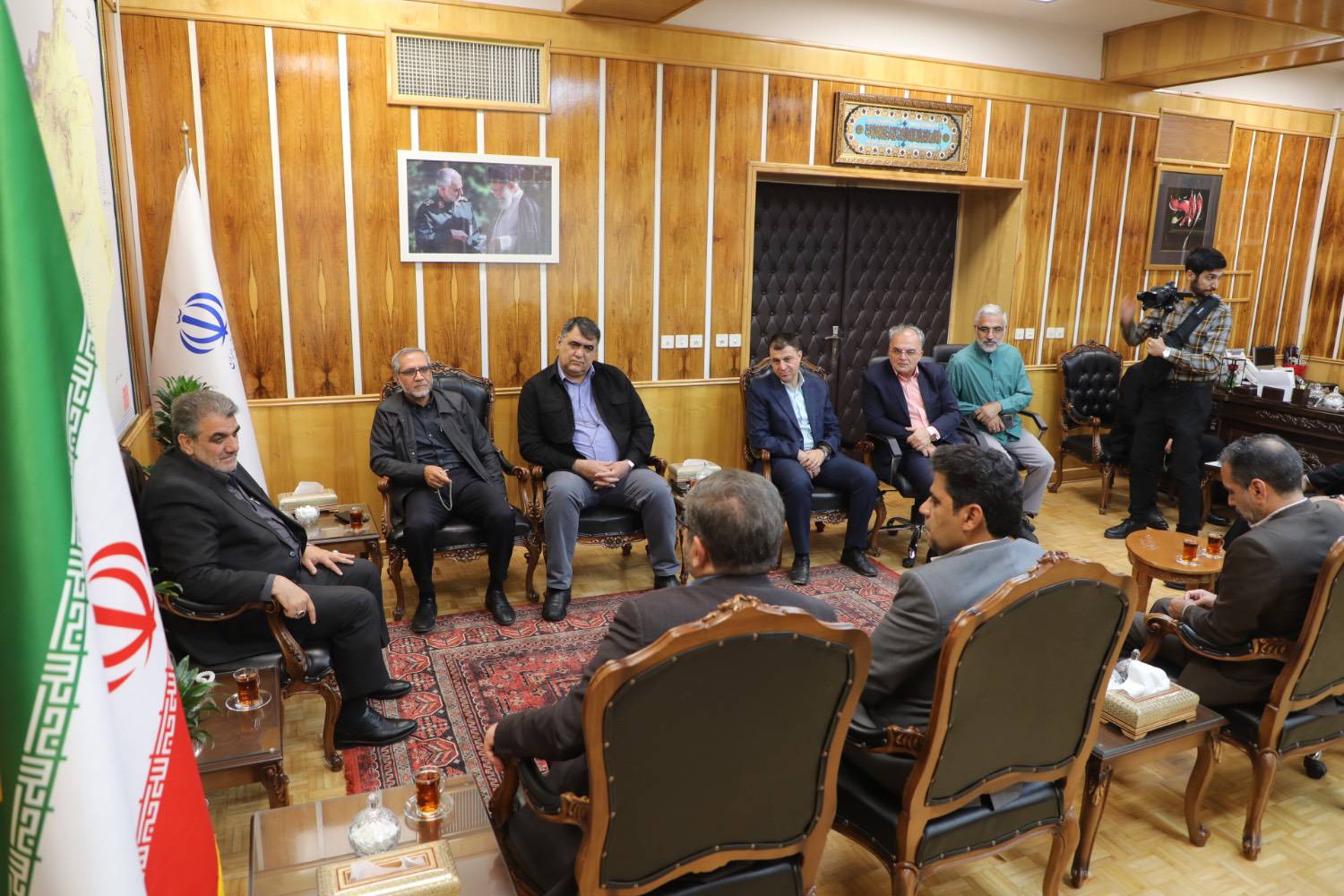 دیدار مدیرعامل راهآهن با استاندار سمنان