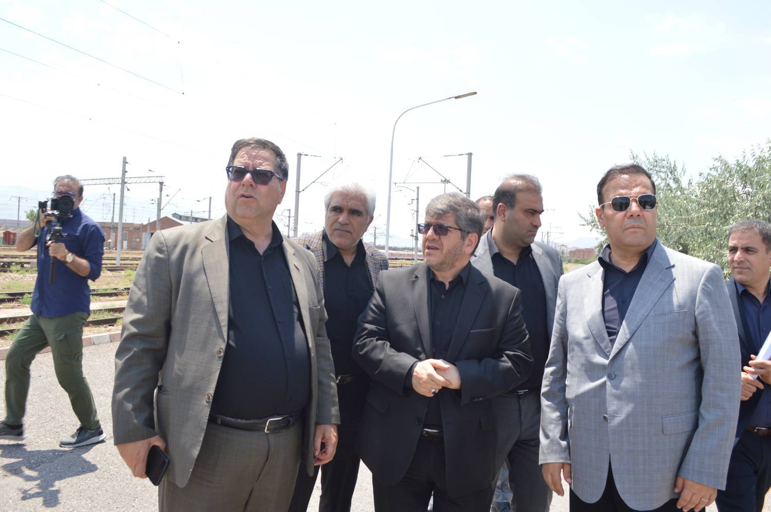 بازدید جبارعلی از محور ریلی تبریز جلفا