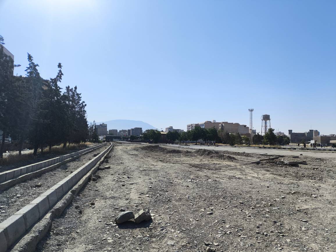 وضعیت کنونی ورودی مترو گلشهر