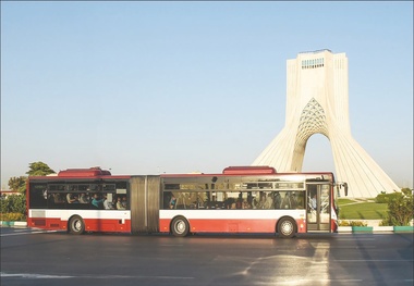 تذکر نسبت به خاموش بودن سیستم های خنک کننده برخی ازاتوبوس های BRT