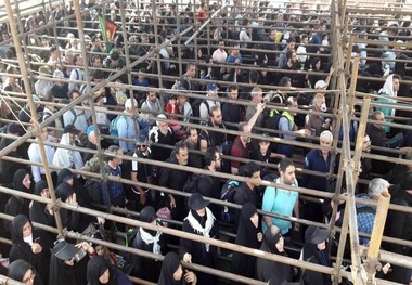 آمار تردد زائران اربعین در ۲۴ ساعت گذشته از مرز مهران