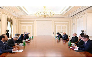 Minister of Roads and Urban Development Meets with Azerbaijani President to Discuss Bilateral Cooperation