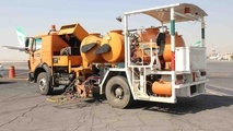 تسریع عملیات خط‎کشی سطوح پروازی با ابتکار کارکنان فرودگاه مهرآباد


