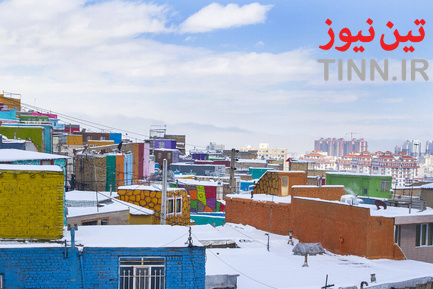 خانه های رنگی اراک