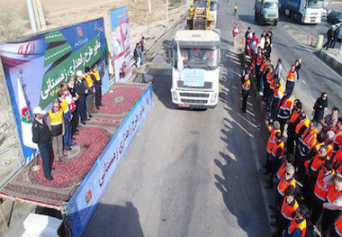  برگزاری مانور راهداری زمستانی در خوزستان