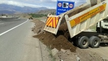 لکه‌گیری محورهای روستای و اصلی بخش طارم سفلی

