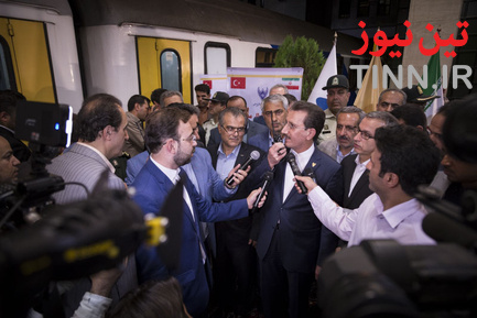راه‌اندازی اولین قطار مسافری تهران - آنکارا