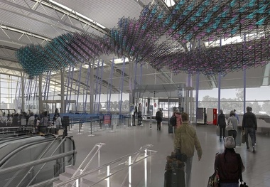 Washington University students create new sculpture for St. Louis Lambert Airport, US