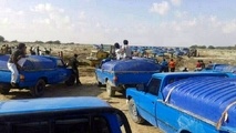  توقیف ۱۱ خودرو حامل سوخت قاچاق در سیستان