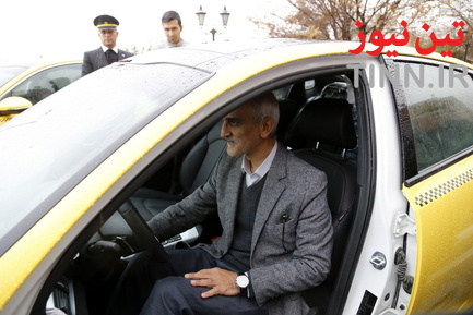 مراسم رونمایی از ناوگان نوسازی شده تاکسیرانی