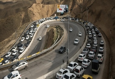 ترافیک سنگین در محورهای شمالی