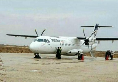 اولین پرواز ATR از جهرم به تهران 