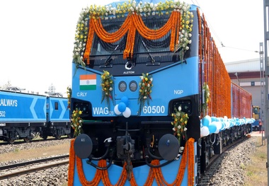 Alstom Delivers 500th Electric Locomotive to Indian Railways