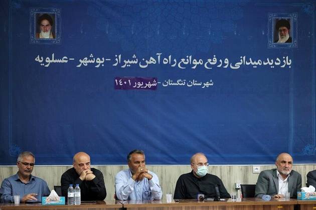کریدور شمال به جنوب با اولویت خط ریلی بوشهر - شیراز دنبال میشود