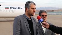 نخستین پرواز از فرودگاه سهند انجام شد