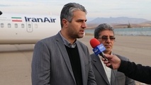 نخستین پرواز از فرودگاه سهند انجام شد