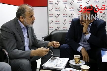 غرفه تین نیوز در نمایشگاه ریلی
