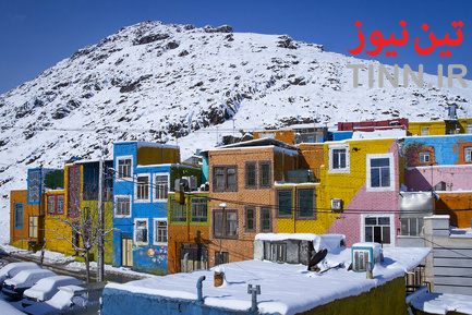 خانه های رنگی اراک