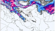 هشدار بارش برف و تگرگ شدید در ۱۵ استان