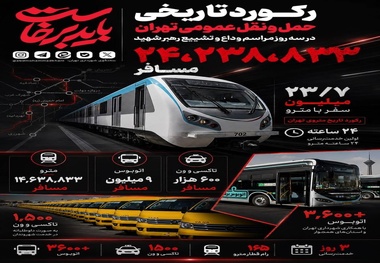 رکورد حمل‌ و نقل عمومی تهران؛ تقدیر از عملیات، مطالبه برای شفافیت
