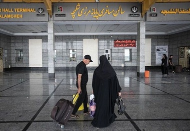 عملیات حمل‌ ونقل و تردد زائران روان از مرز شلمچه گزارش شد