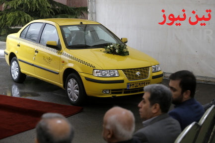 مراسم رونمایی از ناوگان نوسازی شده تاکسیرانی