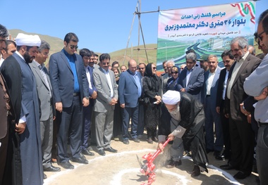 کلنگ‌زنی یک پروژه برای روان‌سازی ورودی جنوبی به داخل سنندج