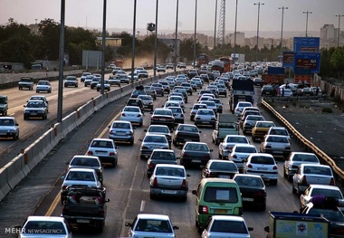 
ترافیک سنگین در مسیر شمال به جنوب محور هراز
