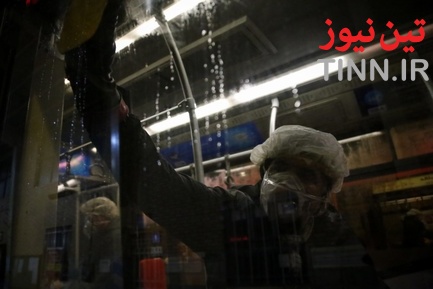 شستشو و ضدعفونی شبکه بی آر تی در تهران
