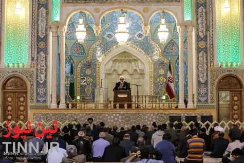 گزارش تصویری/ بزرگداشت جانباختگان نفتکش سانچی در قم