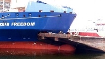 NTSB: Cargo vessel allides with pier