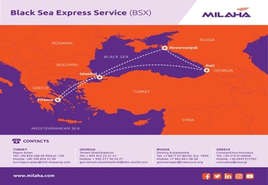 Milaha launches new Black Sea Express Service as the first service in Europe