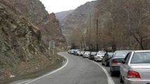 جاده کرج - چالوس یک طرفه شد