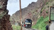 سانحه قطار باری خوی ۲ مصدوم داشت