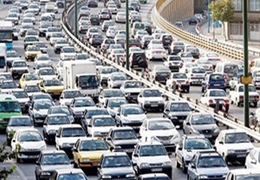  یکی از هر ۵ خودروی پلاک ایران تهرانی است 