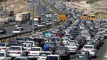  ترافیک نیمه‌سنگین در آزادراه قزوین_کرج