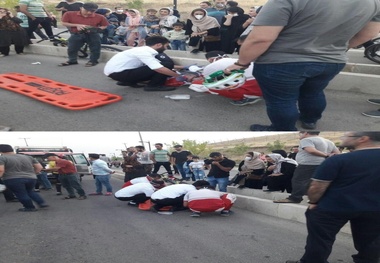 دو حادثه در جاده سلامت