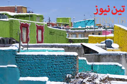 خانه های رنگی اراک