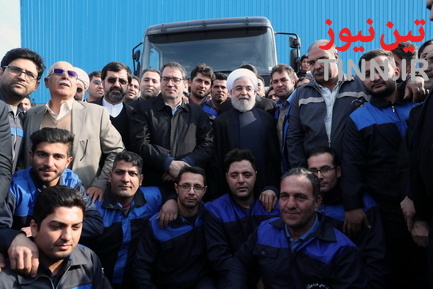 افتتاح خط تولید خودروی تجاری سنگین با نام «چاپار»