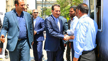بازدید مدیرعامل از ایستگاه راه آهن تهران/ گزارش تصویری