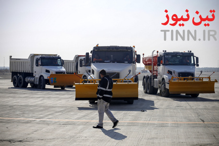 رزمایش طرح عملیات زمستانی فرودگاه امام خمینی