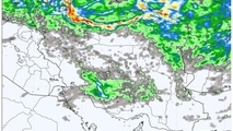 ورود سامانه بارشی به کشور از دوشنبه؛ باران و وزش باد شدید در ۱۰ استان