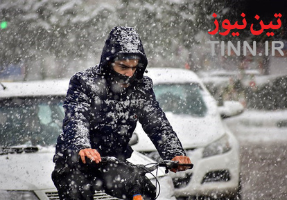 بارش سنگین برف در گیلان