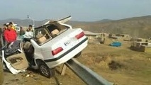 تصادف شدید در گرگ و میش آزادگان
