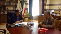 دیدار مدیر کل راه آهن اراک با معاون عمرانی استانداری مرکزی